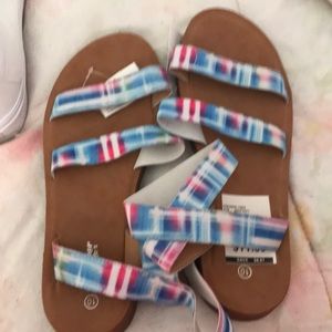 Size 10 Reform Tye Dye Sandals